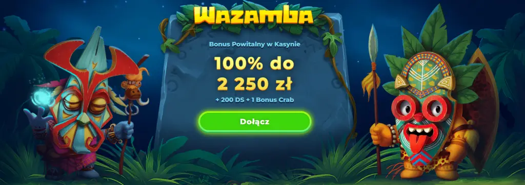 Wazamba Bonusy i promocje w Polsce.